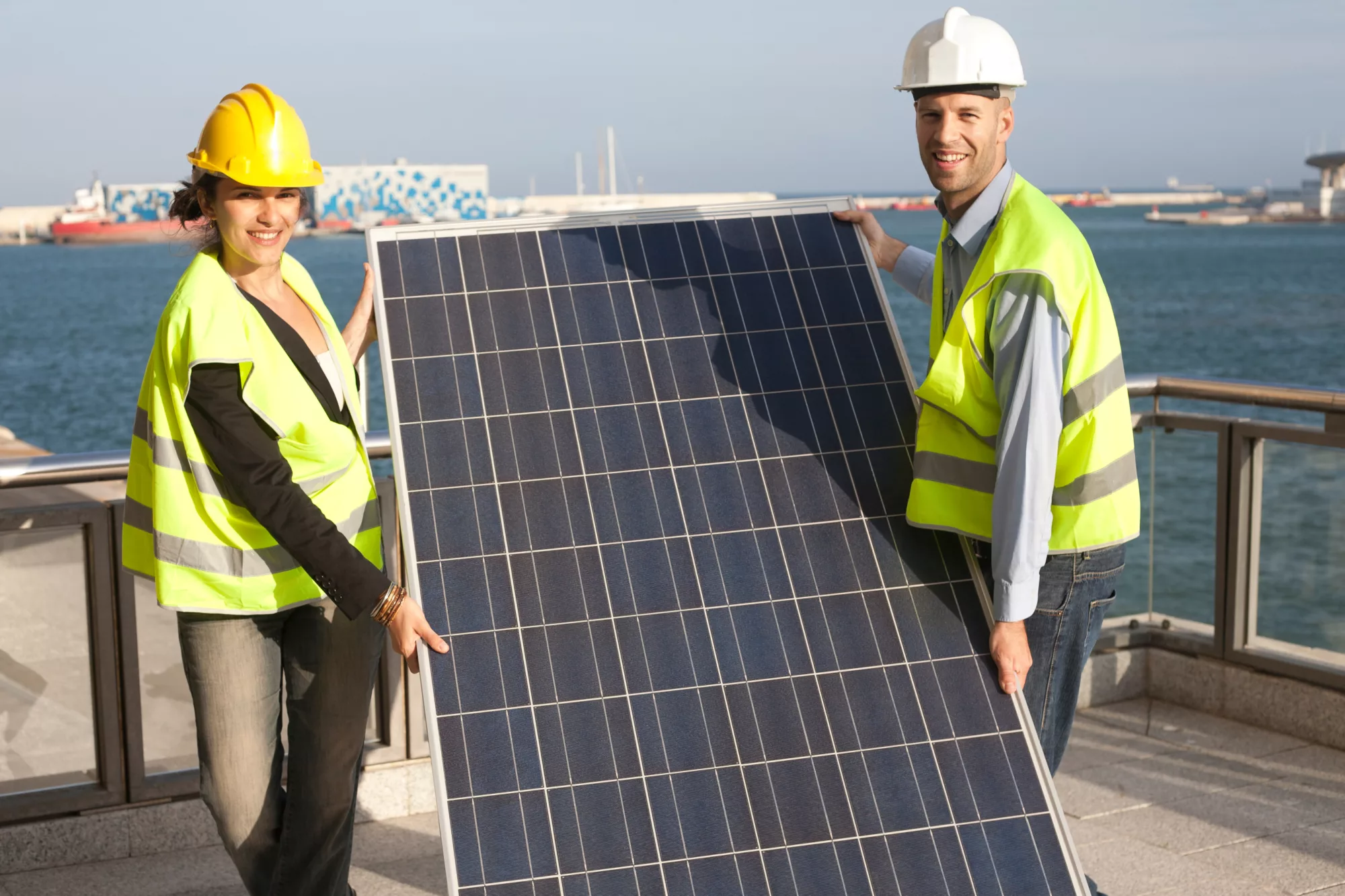 Solar Panels are built to last through manufacturing all the way until installed on a house and even Hurricanes