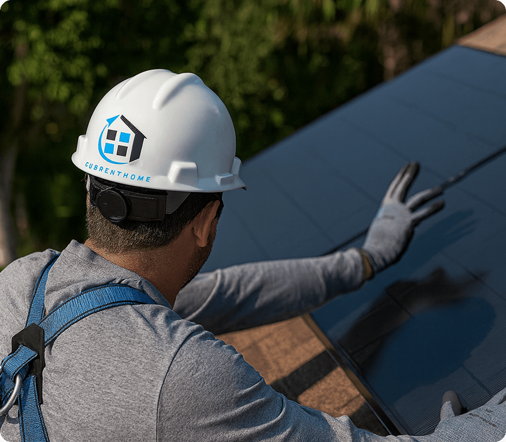 solar panel installation